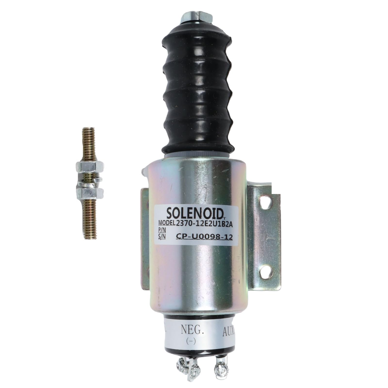 Amazon.com: 12V 2370-12E2U1B2A Fuel Shutoff Solenoid for Woodward